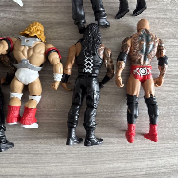 WWE Wrestling Action Figure Lot Roman Reigns John Cena Brock Lesnar Mattel Basic - Picture 10 of 11